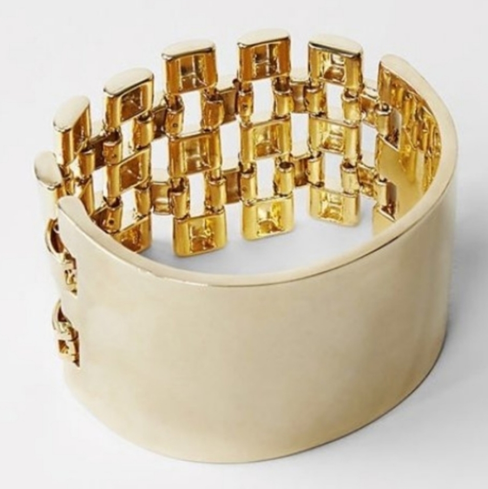 Gold Allsaints Bracelet